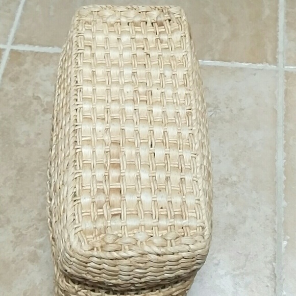 Vintage straw market bag - Picture 2 of 7